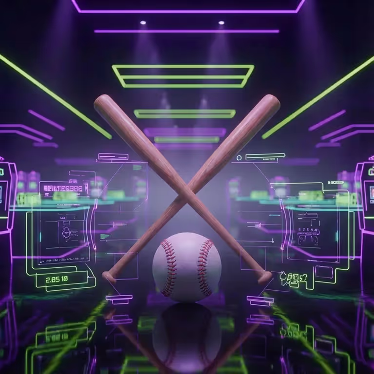 Rainbet Casino displaying poker chips stacked on a glowing green surface.